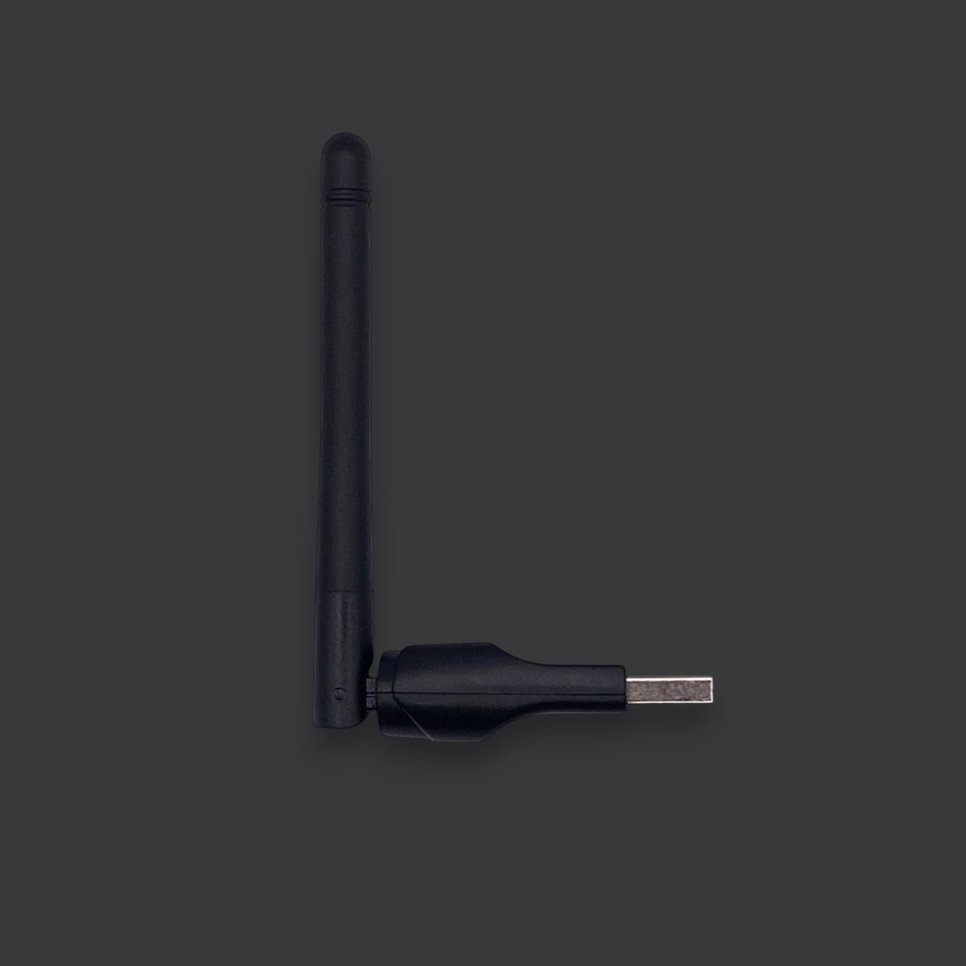 Beyond Robotix 2.4Ghz WiFi adapter with a black external antenna for long-range connectivity with Kahuna devices