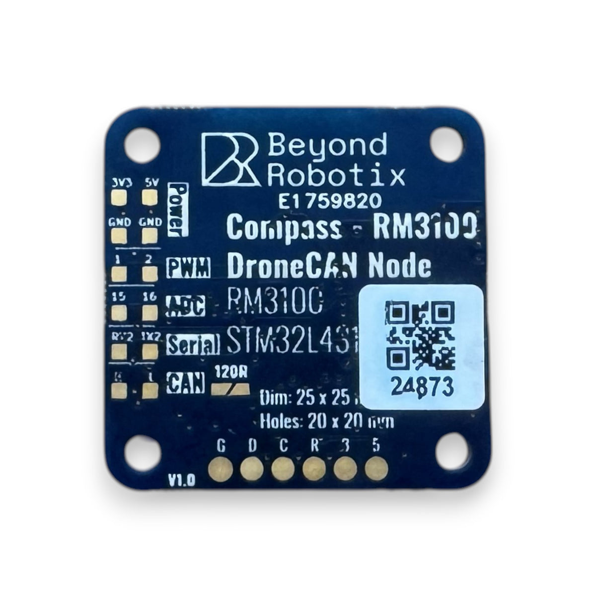 RM3100 DroneCAN Compass – Beyond Robotix